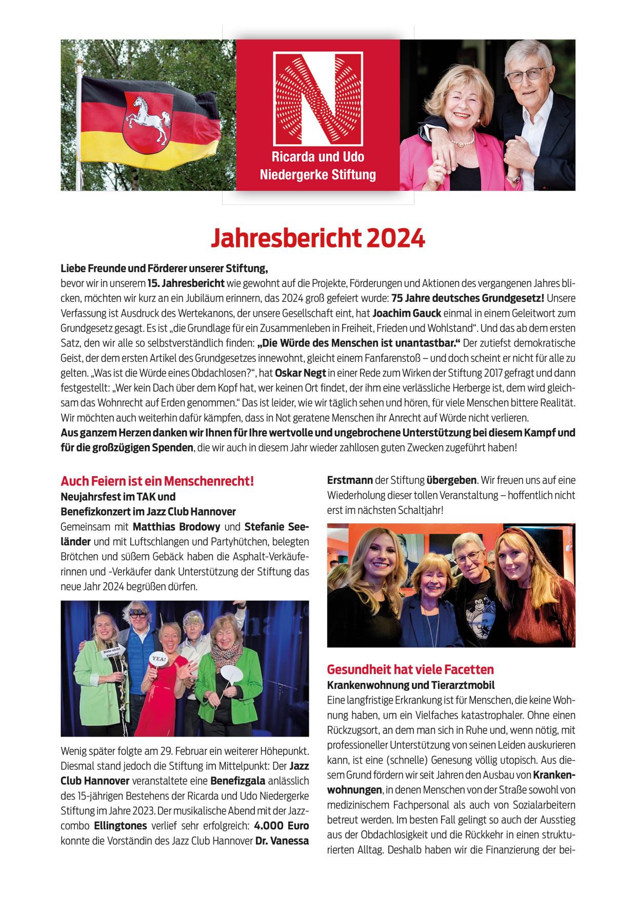 Jahresbericht 2024